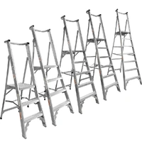 Monstar Pro Aluminium Platform Ladder - 150kg Rated