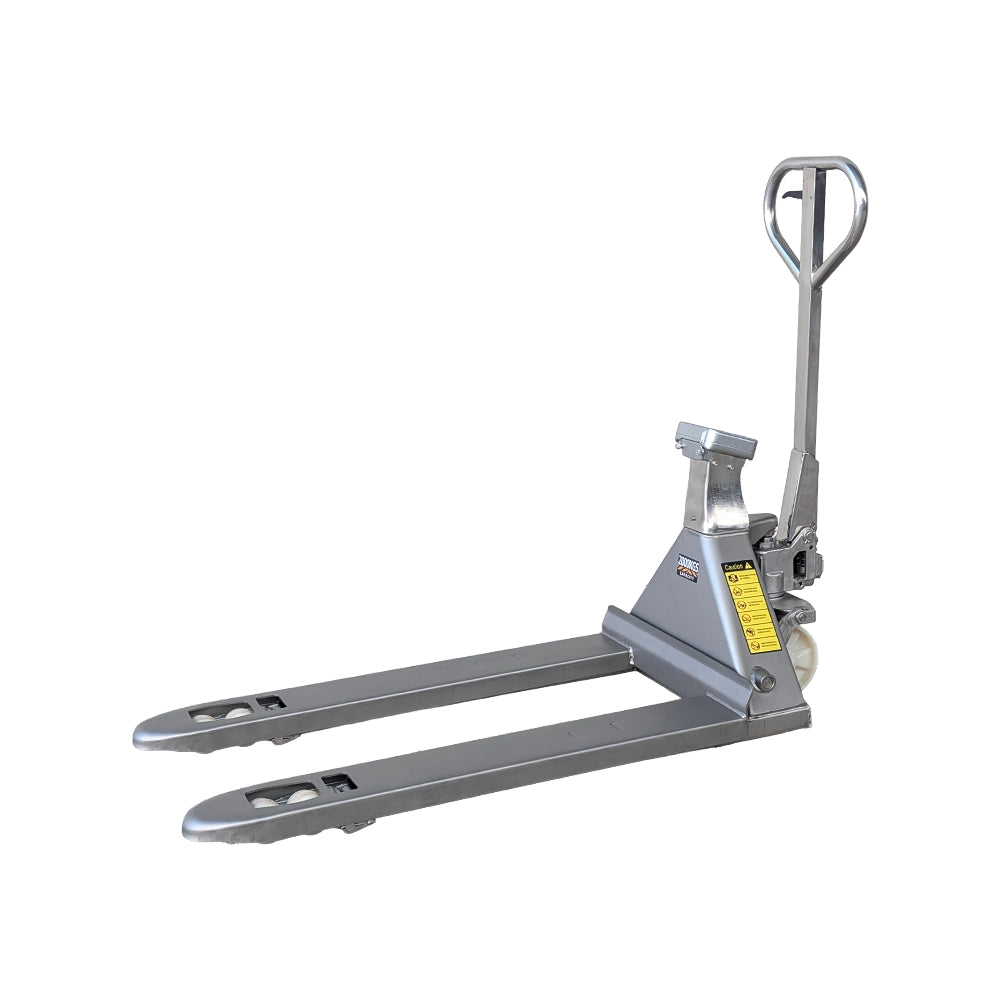 2T Rated Stainless Steel Scale Pallet Truck