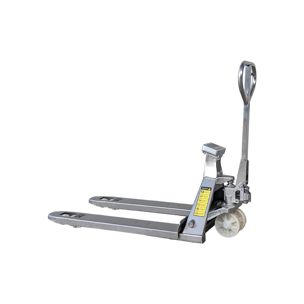 2T Rated Stainless Steel Scale Pallet Truck