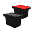 68L Recycled Plastic Crate Security With Lid