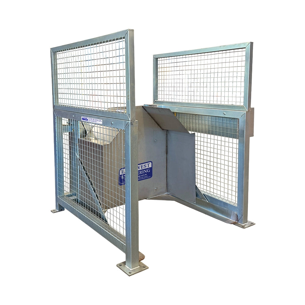 Floor Mounted Mega Bin Hydraulic Tipper