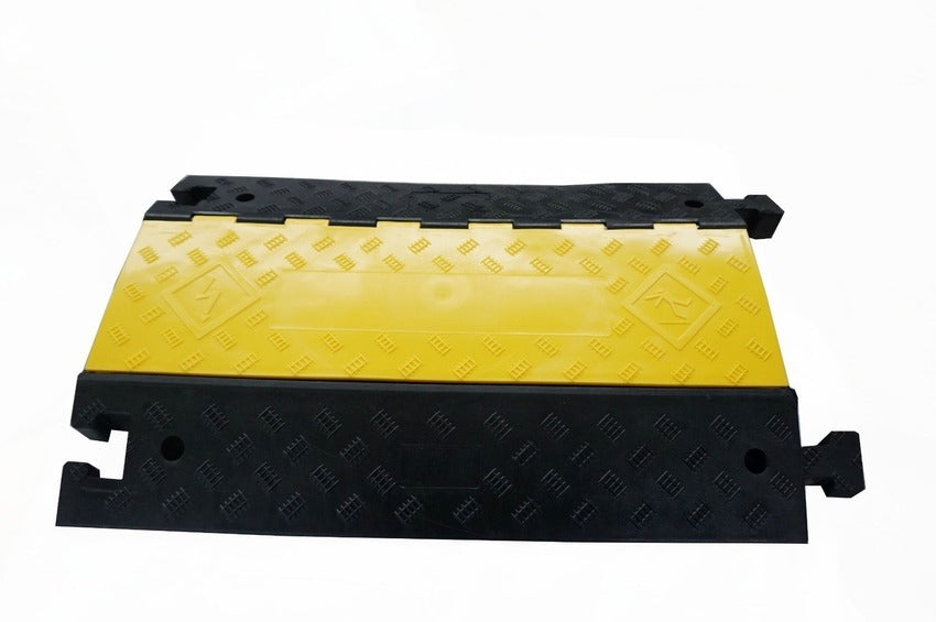 Cable Cover Surface Protection - 3 Channel - Rubber
