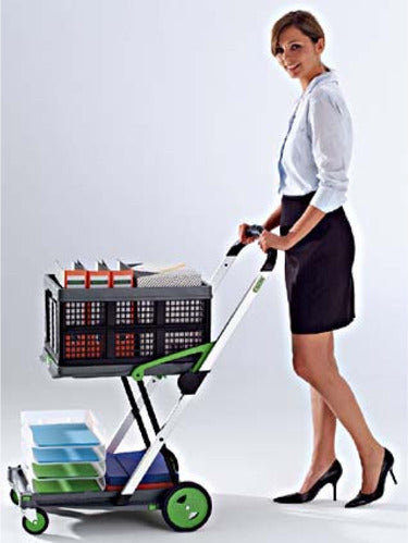 40Kg Rated Clax Folding Office Commercial Trolley Cart