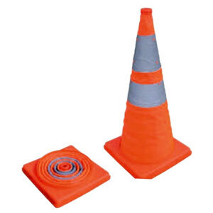 Traffic Cone - Collapsible Orange - 700mm