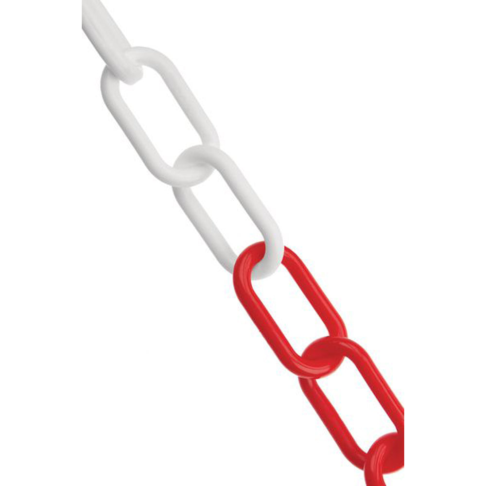 Plastic Chain - Red & White