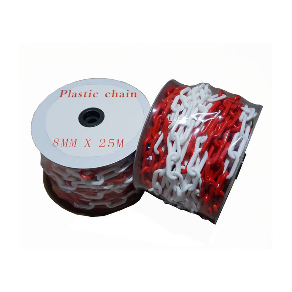 Plastic Chain - Red & White