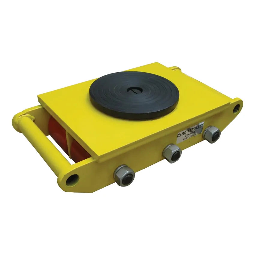 8 Tonne Rated Load Skates - Rubber Top - 6 Load Wheels