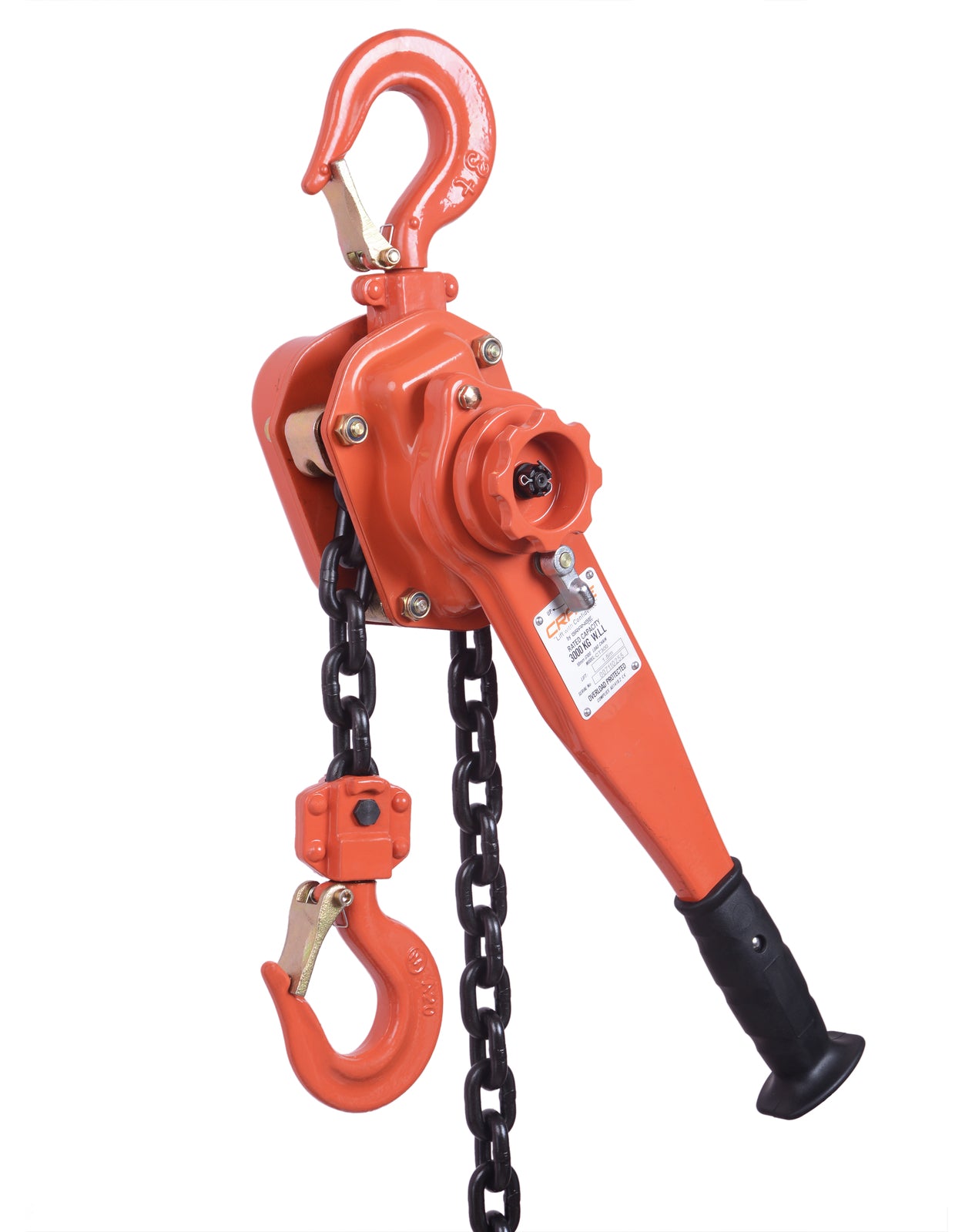 3000kg Rated CRANE TOUGH G100 Lever Block - 3.0m