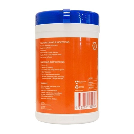 Isopropyl Wipes 75 Wipe Canister