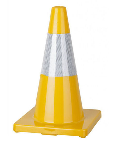 Traffic Cone - Reflective Yellow - 700mm