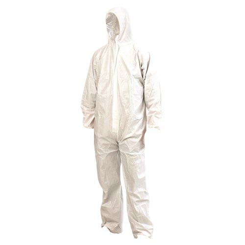 SMS Coveralls - White [Size: 3XL] (Pack of 5)