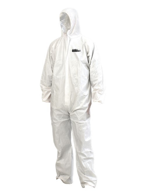 Provek Coveralls - White [Size: Small] (Pack of 5)