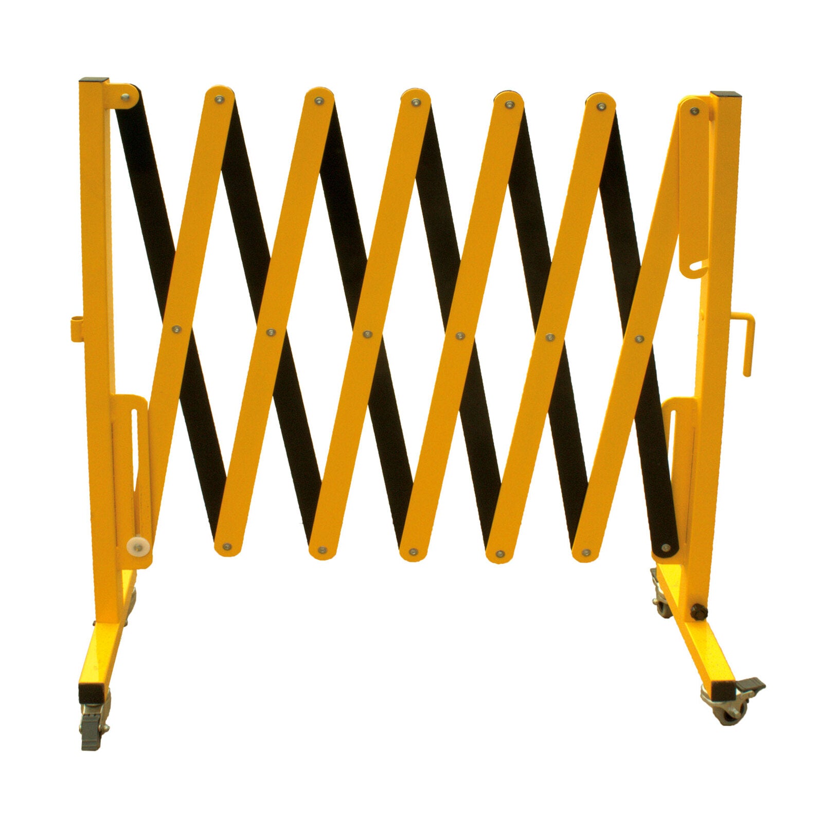 3 Metre Expanding Barrier - Yellow & Black
