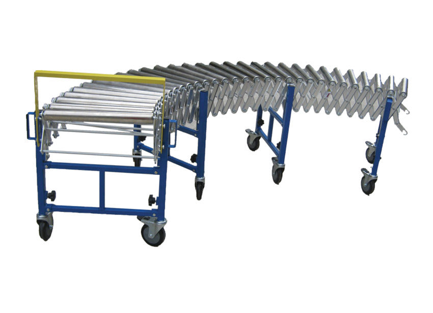 130KG  Heavy Duty Steel Wheel Expandable Conveyor