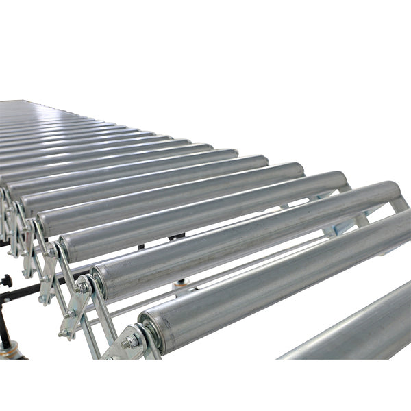 130KG  Heavy Duty Steel Wheel Expandable Conveyor