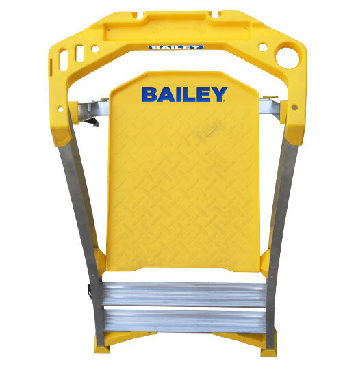 Bailey P170 6 Steps Aluminium Platform Ladder - 170KG Rated
