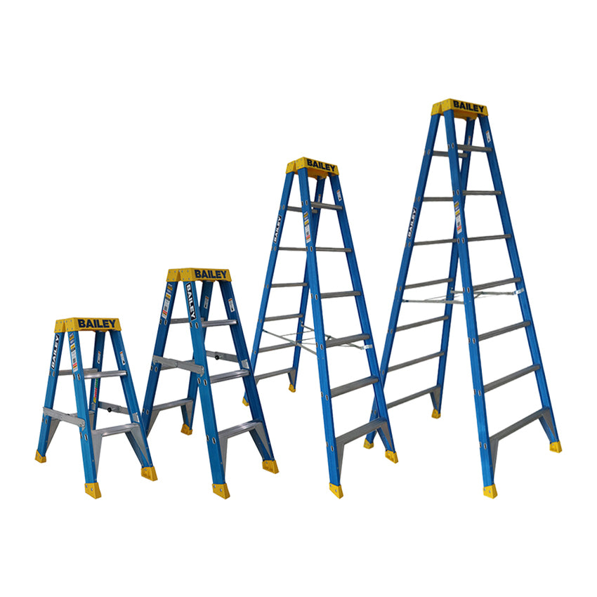 Bailey 150KG RFDS Fibreglass Double Sided Ladder – Team Systems