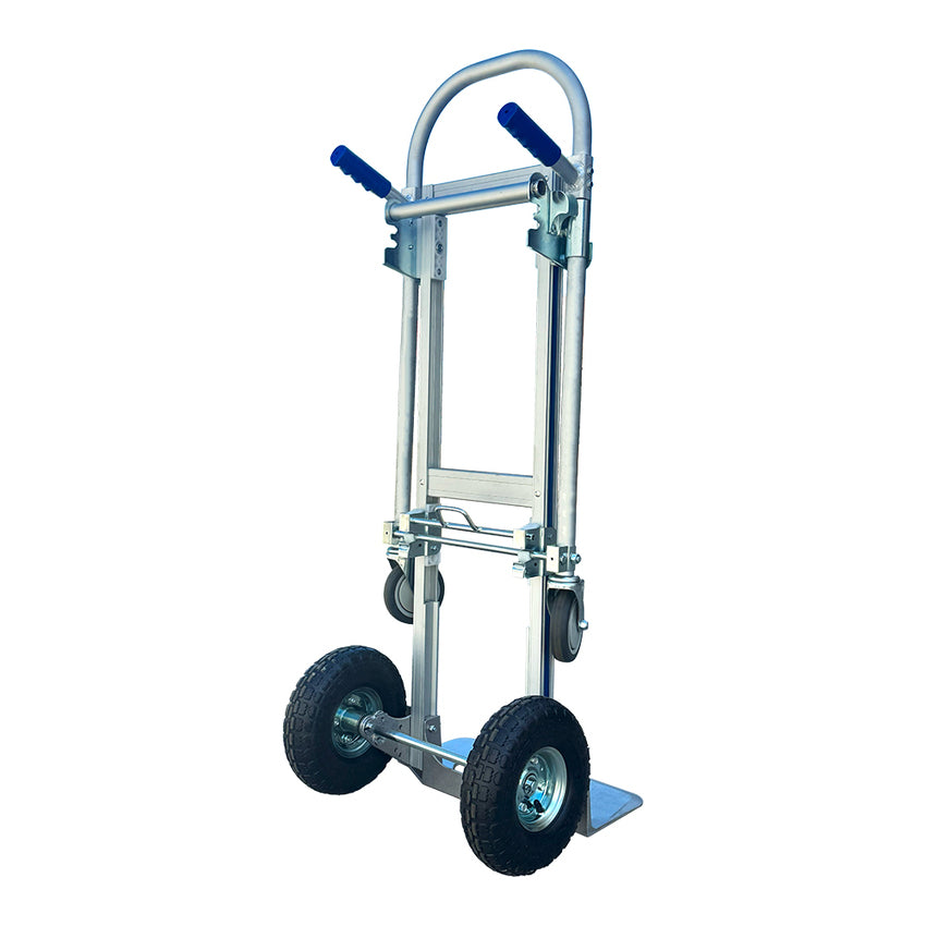 250Kg Rated Convertible Aluminium Hand Truck Trolley  - Dual Handle