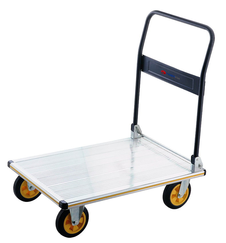 250Kg Rated Aluminium Folding Platform Trolley - Large Model