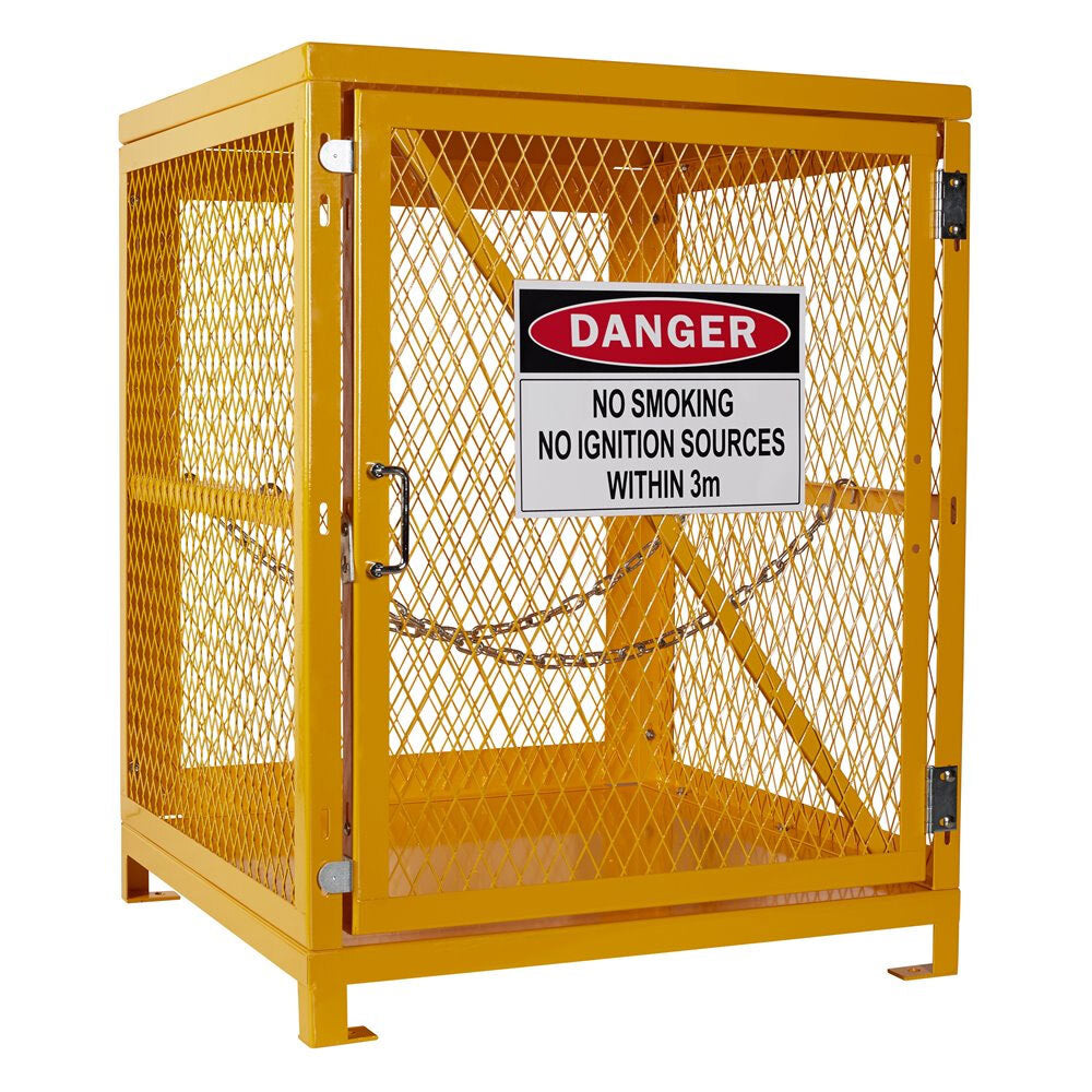 Gas Cylinder Storage Cage Suits 4 x LPG Cylinder