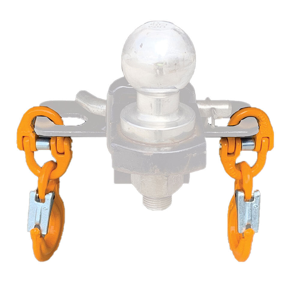 Safety Chain Hook Set Trailers & Caravans - Component Size 6mm