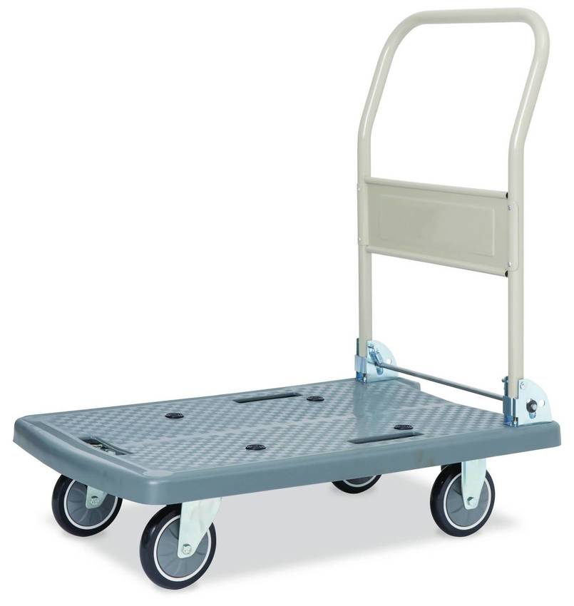 250kg Rated Foldable Handle Platform Trolley