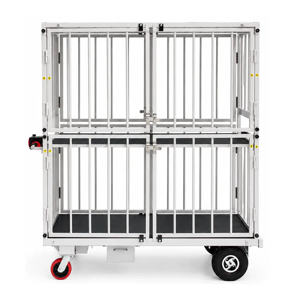 300kg Rated Powered Double Cage Trolley