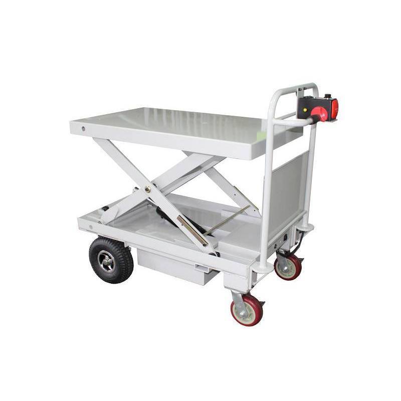 500kg Rated Powered Trolley Cart with Electric Lift