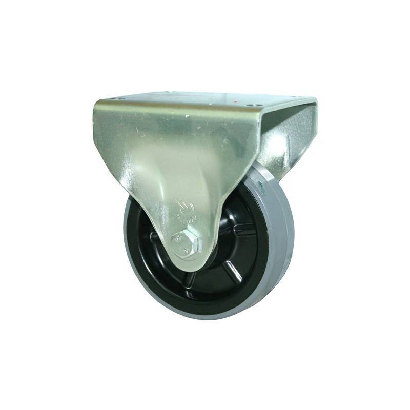 300kg Rated O Series Heavy Duty Castor  - 125mm - Fixed