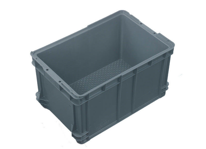 50L Plastic Crate Transporter  Mesh - Grey