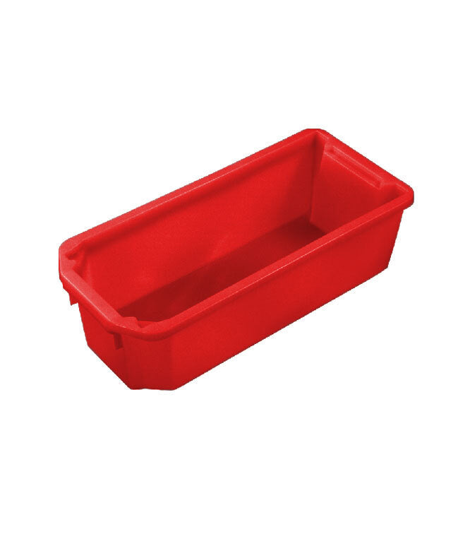 20L Plastic Crate Liver Tray  - Red