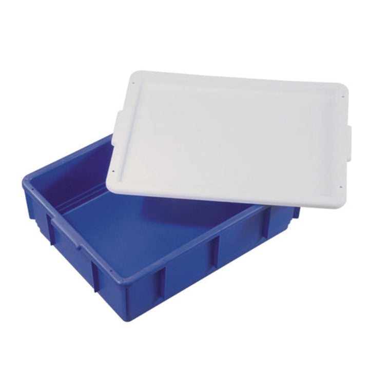 13L Plastic Crate Small Container Box - Blue