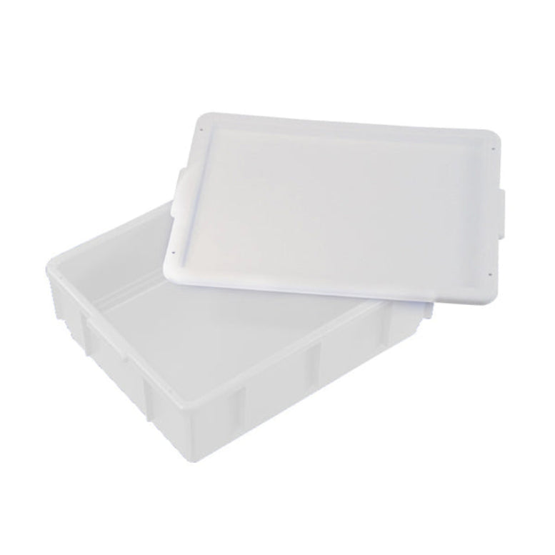 13L Plastic Crate Small Container Box - White