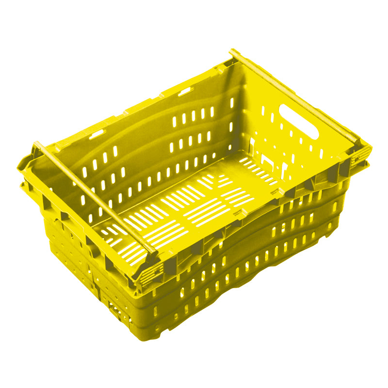 38L Plastic Crate Vented Swing Bar