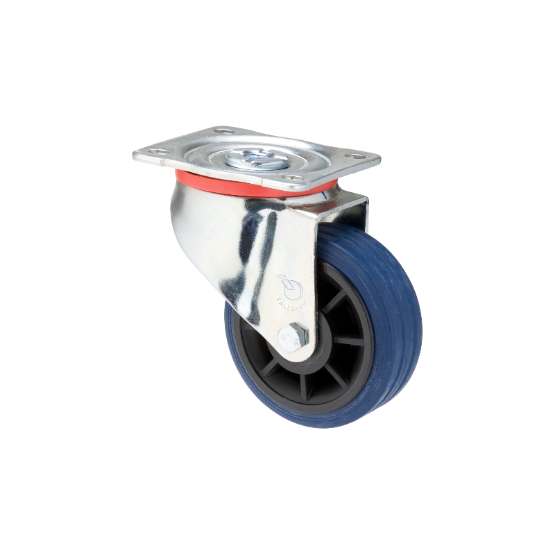 150kg Rated J Series Heavy Duty Castor - 100mm - Swivel Plate