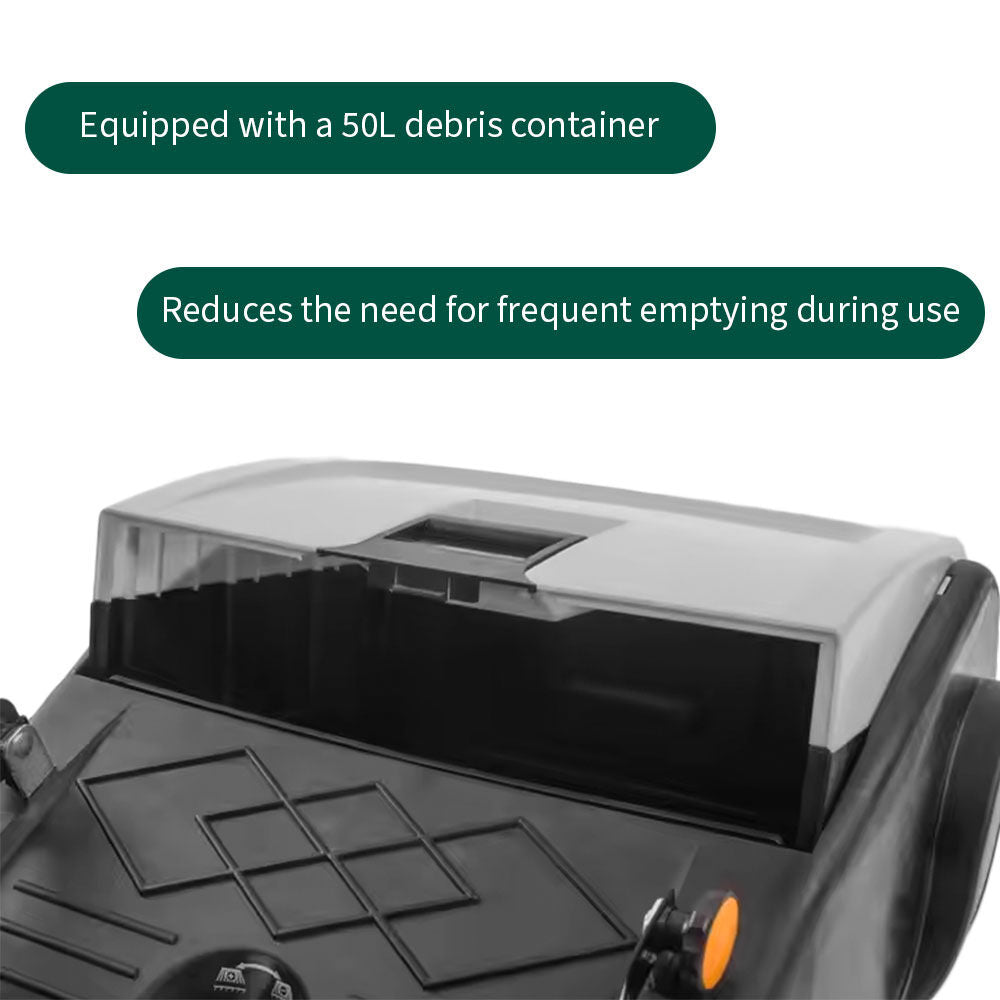 750mm Manual Floor Sweeper with Adjustable Handle