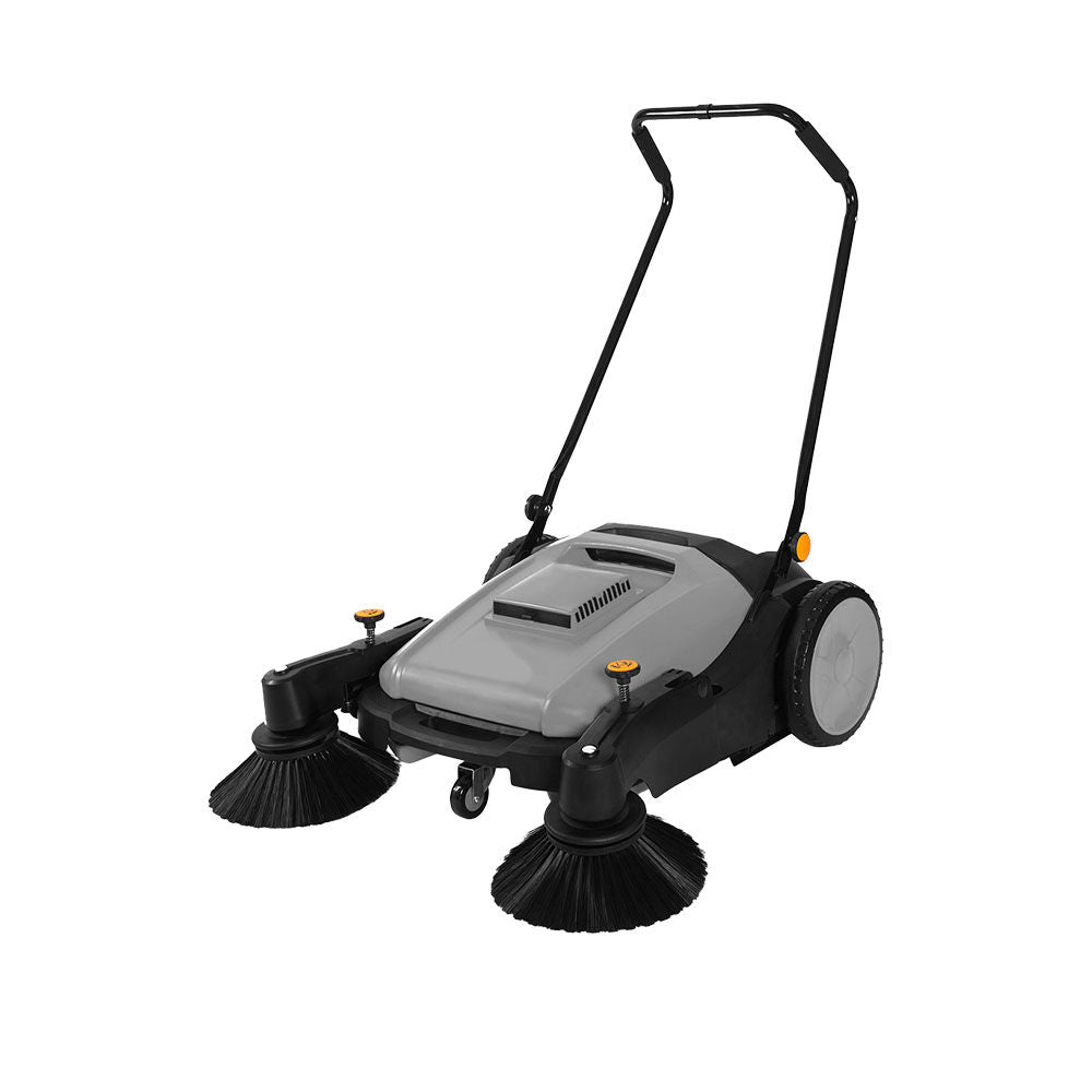 920mm Manual Floor Sweeper with Foldable Handle and Roller Brush – Team ...