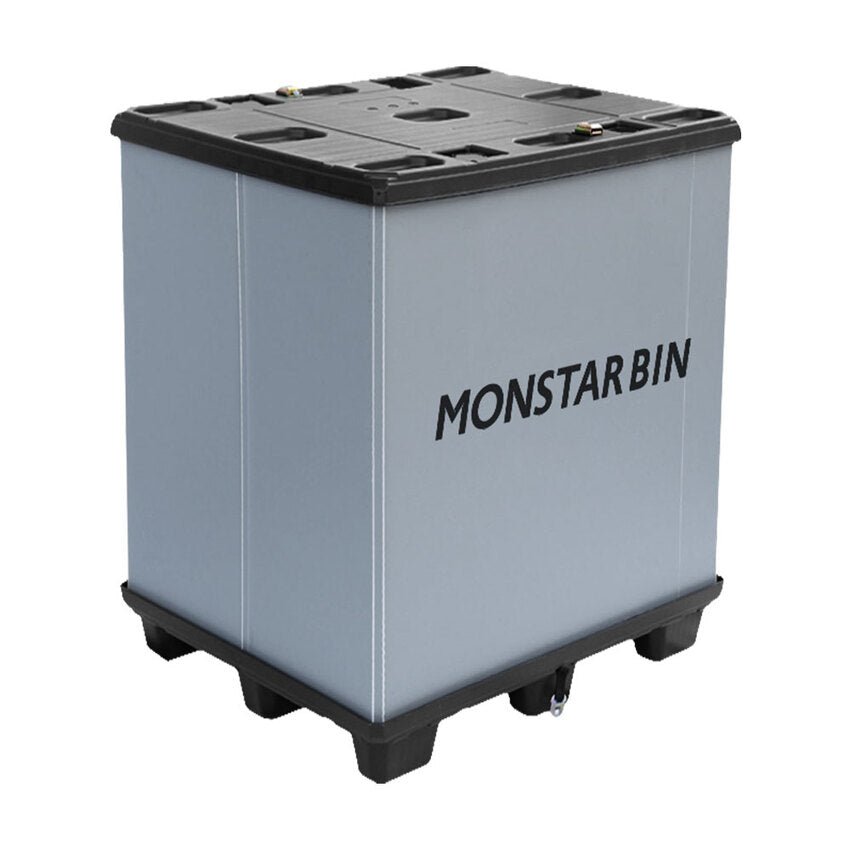 MONSTAR Pallet Sleeve Bin 1200mm High with Safety Strap