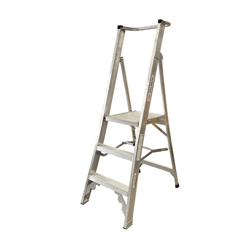 3 - 7 Step 150kg Rated Monstar Pro Aluminium Platform Ladder