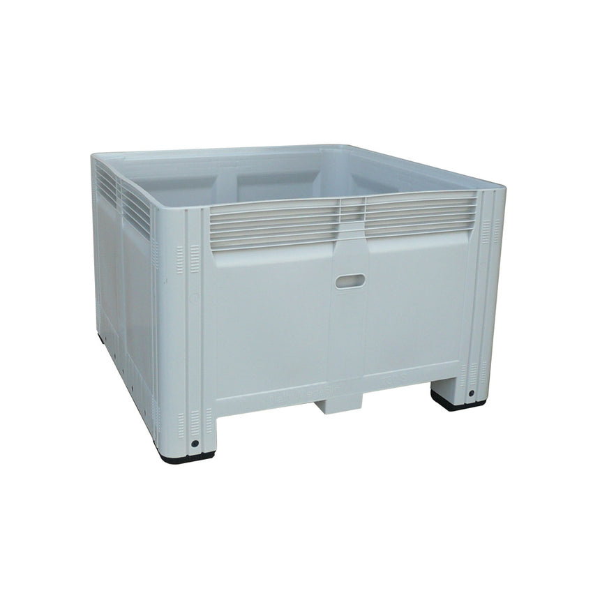 755L Nally Megabin Pallet Solid Bin with Tipping Bar