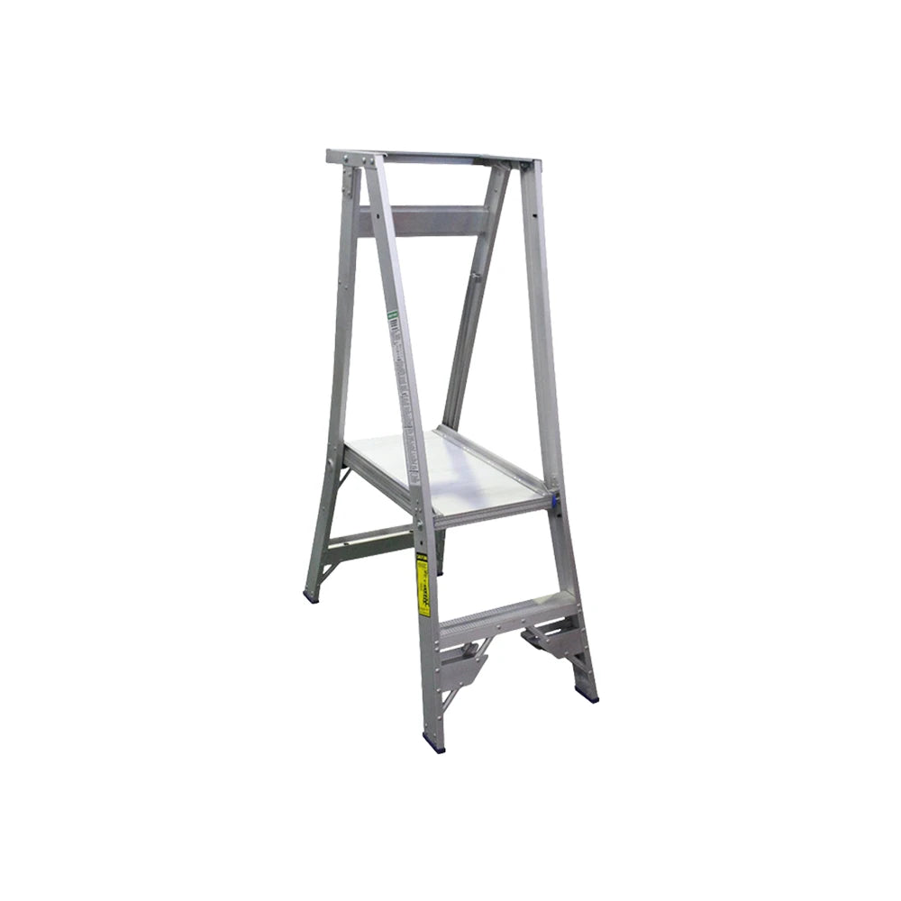 Indalex Aluminium Platform Ladder - 150kg Rated