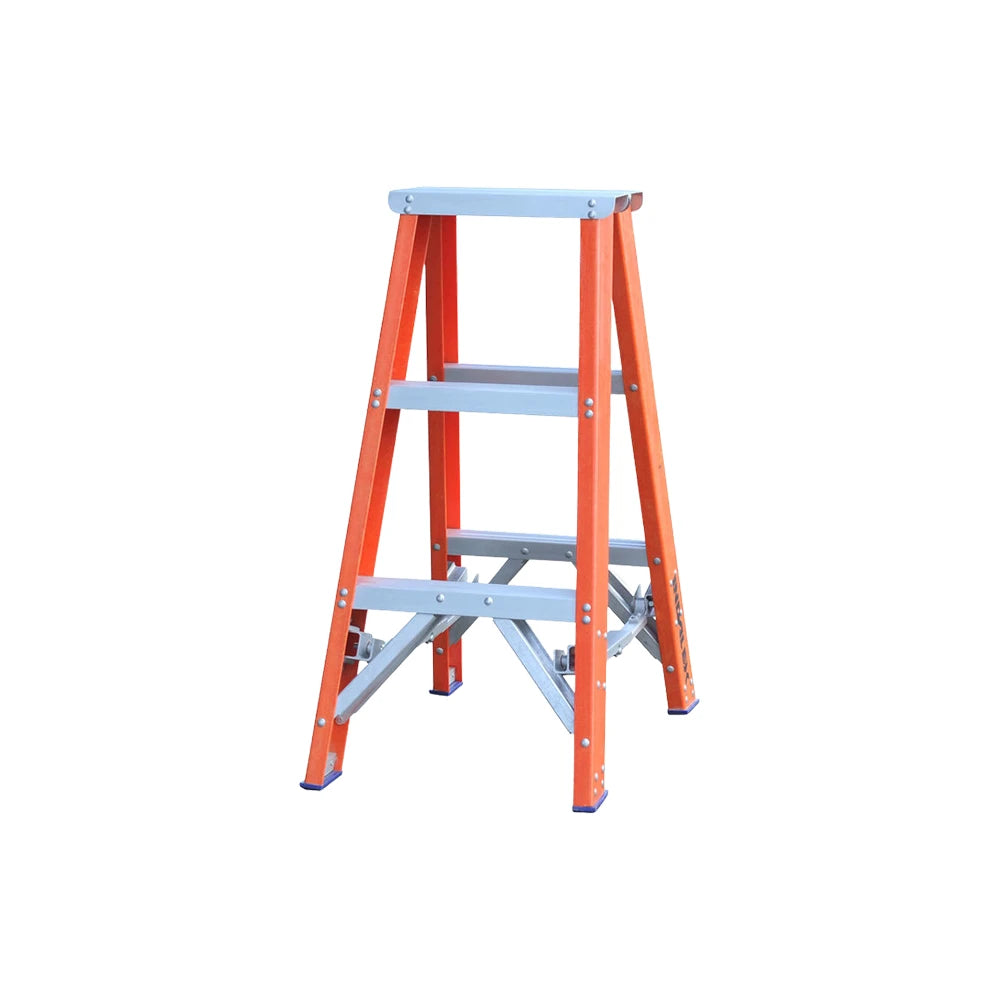 Indalex Fibreglass Double Sided Step Ladder - 180kg Rated