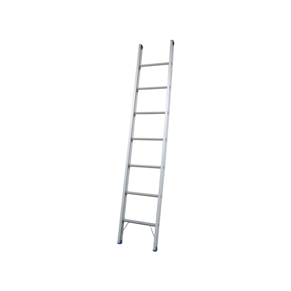 Indalex 7 - 19 Steps 180kg Rated Durable Heavy Duty Industrial Aluminium Single Ladder