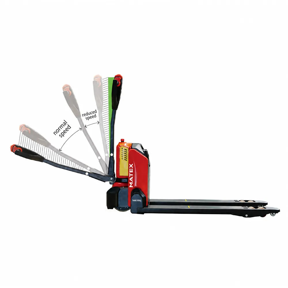 2T Rated Heavy Duty Electric Pallet Jack - 1150mm