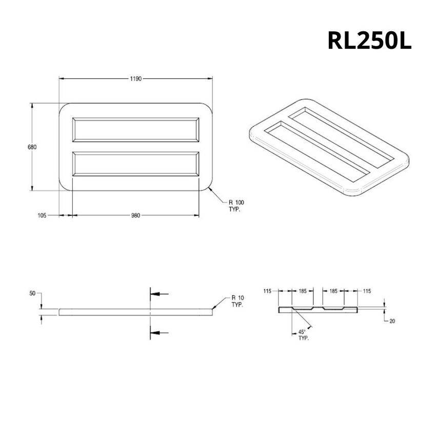 Lid To Suit RL250