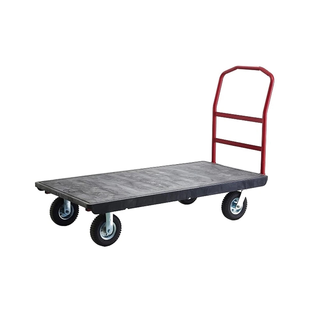 540kg Rated OEASY Platform trolley with 200mm pneumatic castors