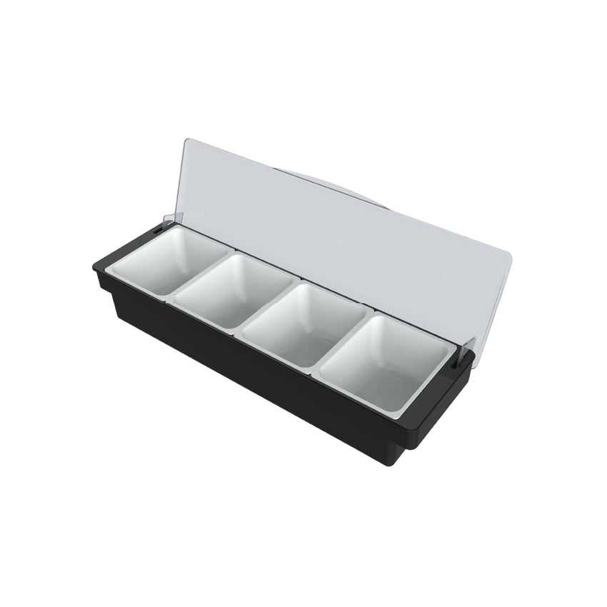 4 x 0.7Litre Inserts Condiment Dispenser