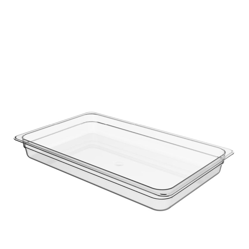 8.5L - 25.7L Cold Food Pan, Full Size, Polycarbonate, BPA-free
