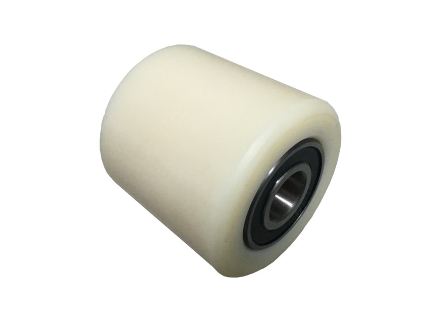Pallet Truck Replacement Roller - White Nylon Castor