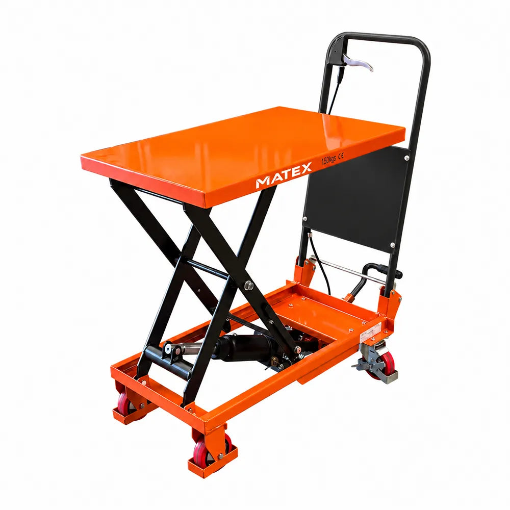 150kg Rated Manual Scissor Lift Table
